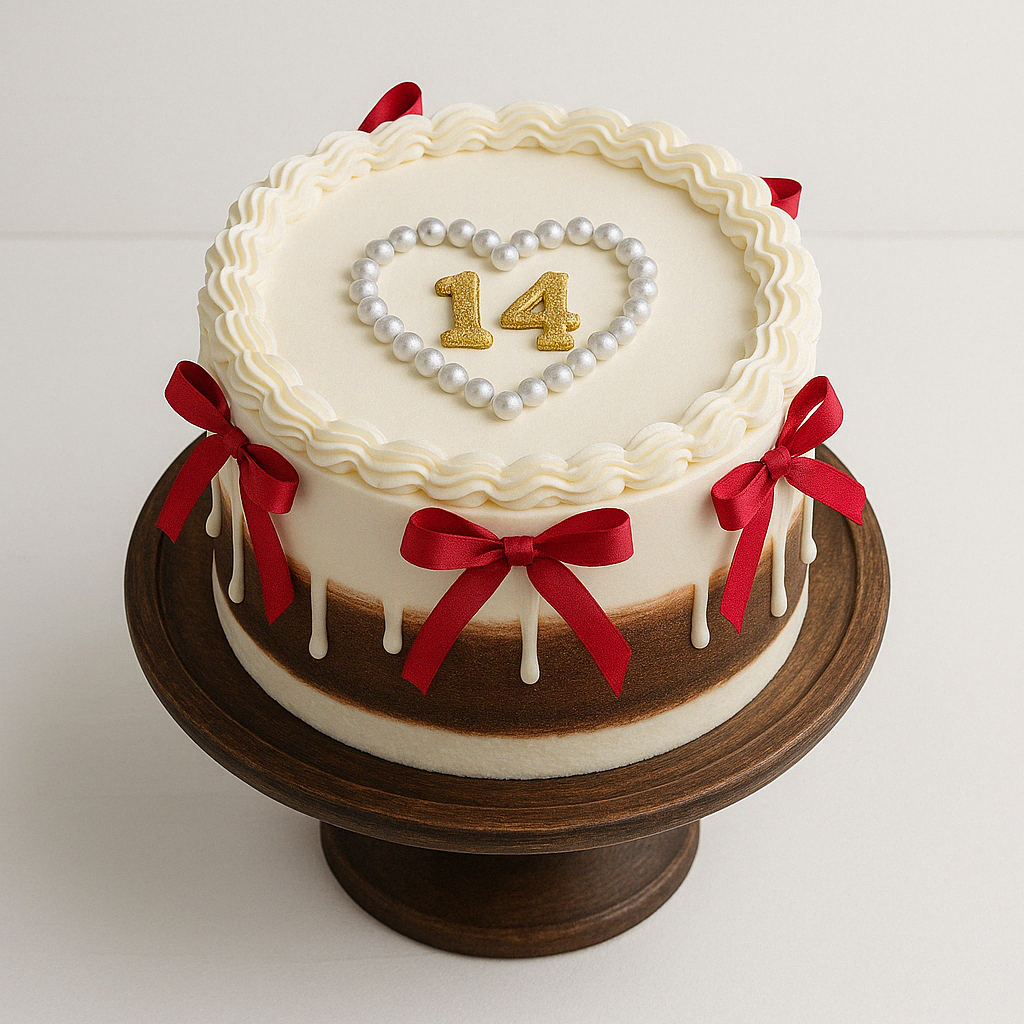 14th Anniversary Cake