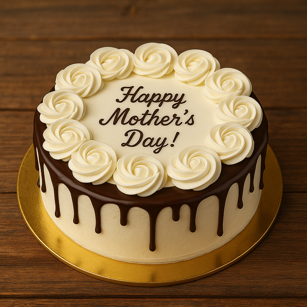 Happy Mother's Day Eggless Cake