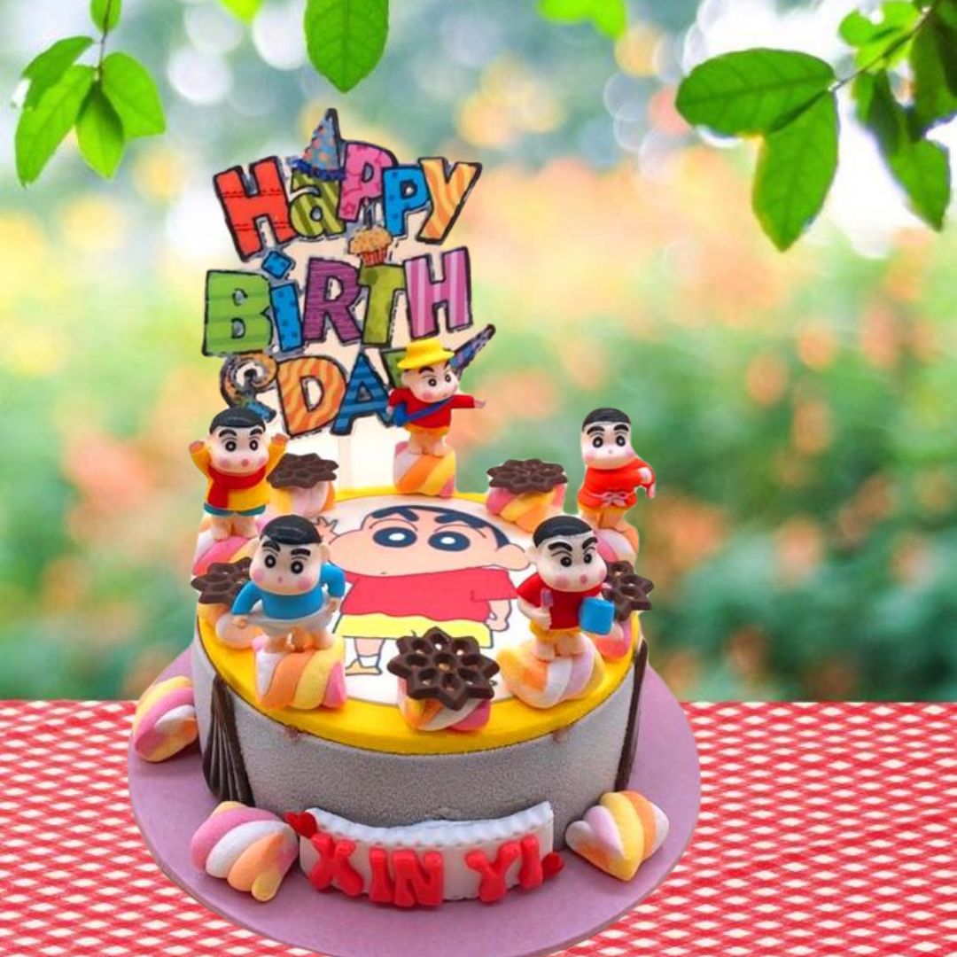 Shinchan Cartoon Cake