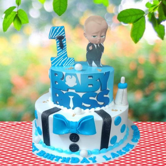 Baby Boss 2-tier Cake