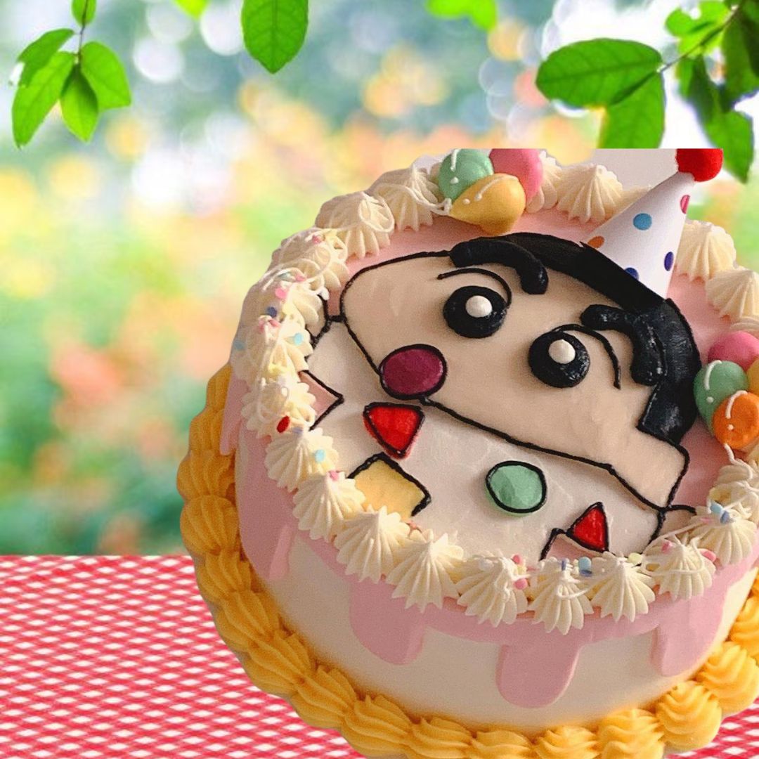 Shinchan Themed Cake