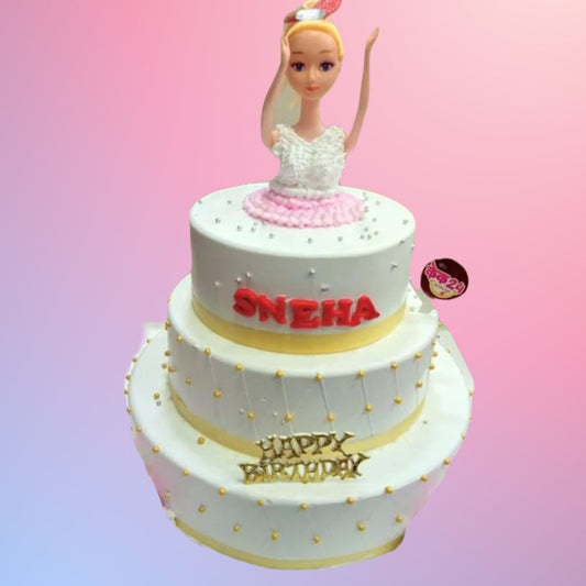 3-tier Princess Cake