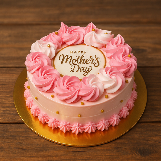 Happy Mother's Day Eggless Cake