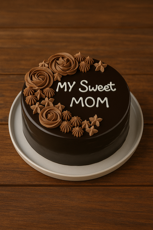 My Sweet Mom Eggless Cake