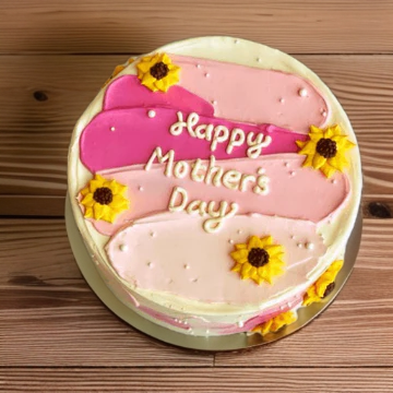 Happy Mothers Day Eggless Cake
