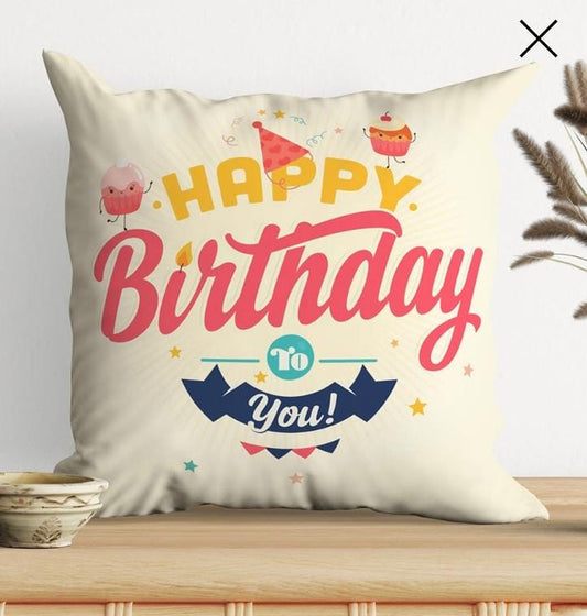 Happy Birthday Pillow